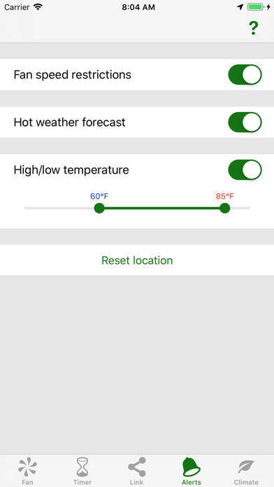 Airscape WH Fan Controller iPhone screenshot 5 - Lifestyle app