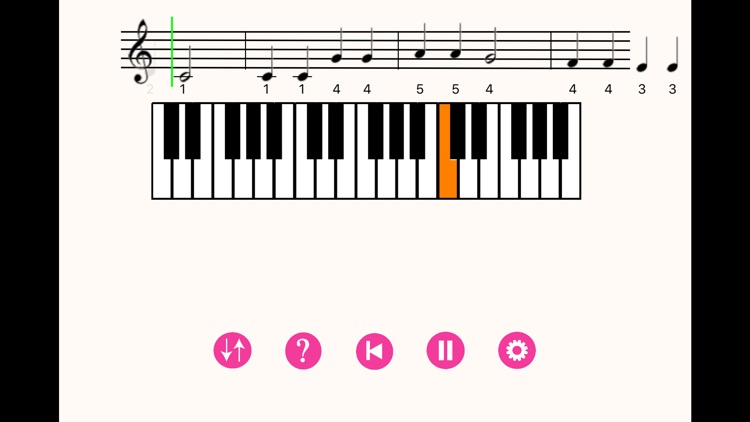 First Piano Lesson