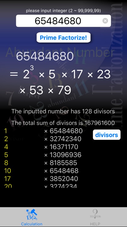 Prime Factorization