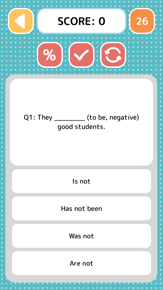 #3. English Grammar Quiz - Game (iOS) 由: Duy Doan