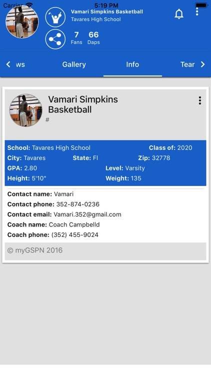 Vamari Simpkins
