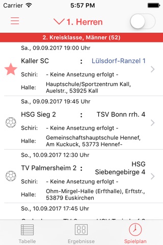 SpVgg Lülsdorf-Ranzel Handball screenshot 2