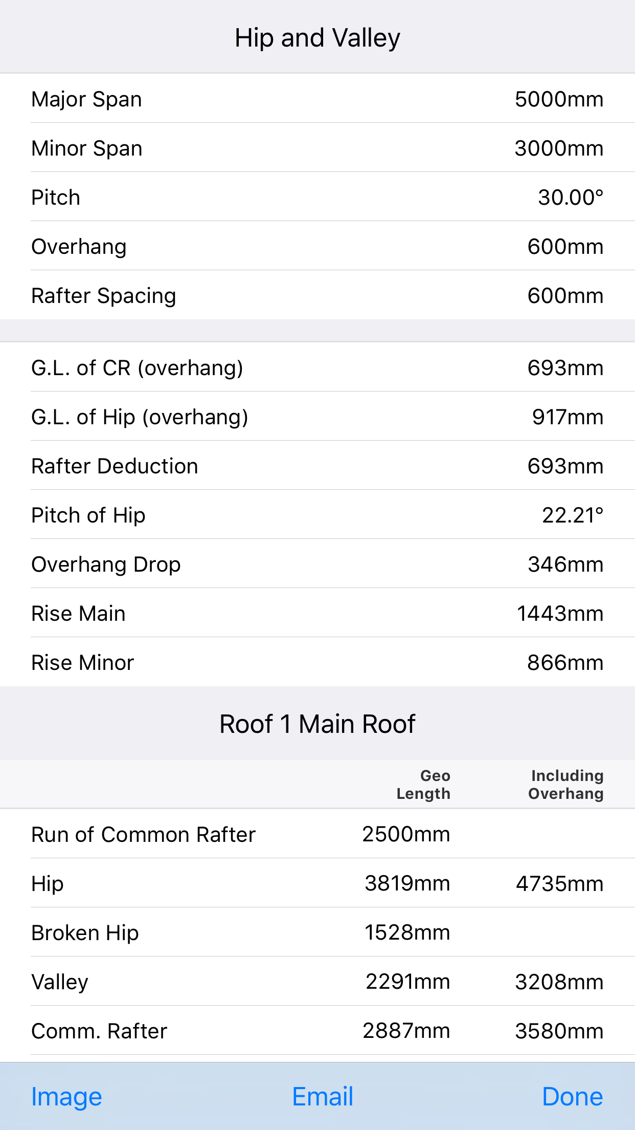 Roof Tool screenshot 4