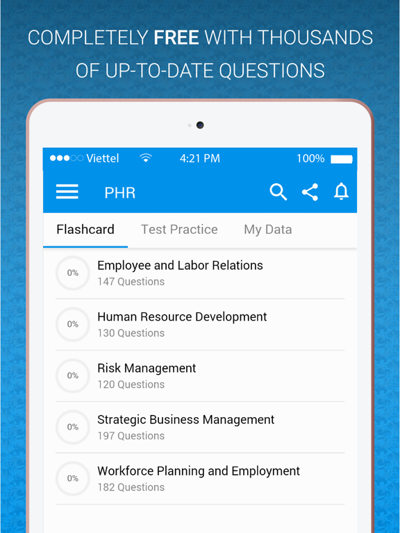 Screenshot #4 pour PHR Practice test