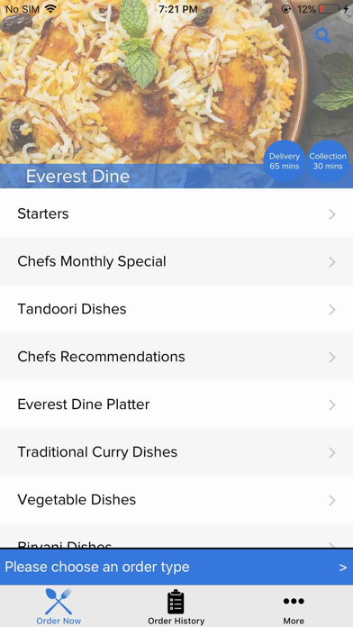 How to cancel & delete Everest Dine from iphone & ipad 1