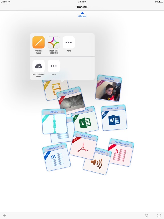 Screenshot #6 pour Transfer - File sharing