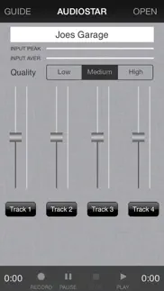 audiostar multitrack mixer iphone screenshot 1
