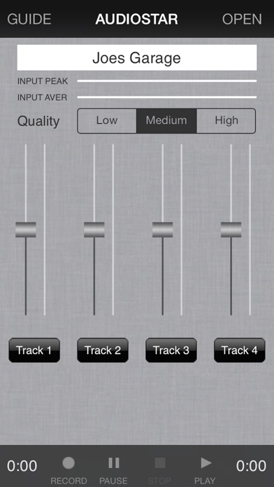 Audiostar Multitrack Mixer