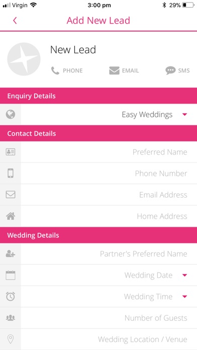 WedCRM screenshot 3