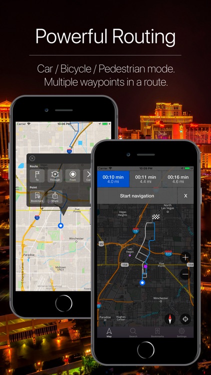 Nevada, USA Offline Navigation