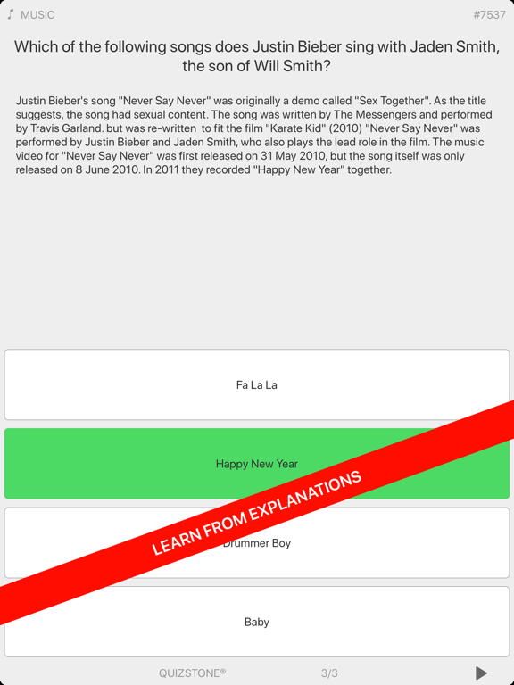 Who is Justin Bieber? iPad screenshot 4 - Games app