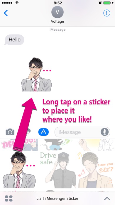 Liar! Stickers 2 screenshot 3