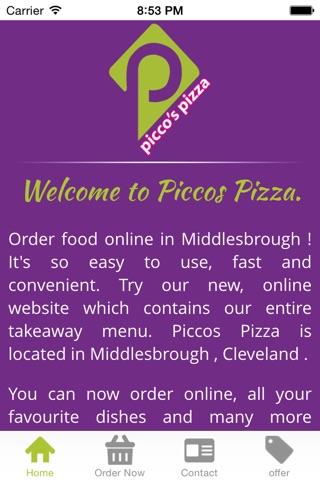 Piccos Pizza screenshot 2