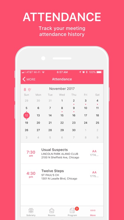 Pink Cloud: AA Meeting Finder screenshot-5
