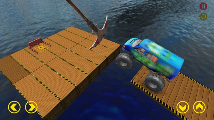 Mega Ramp Excavator Stunts Sim