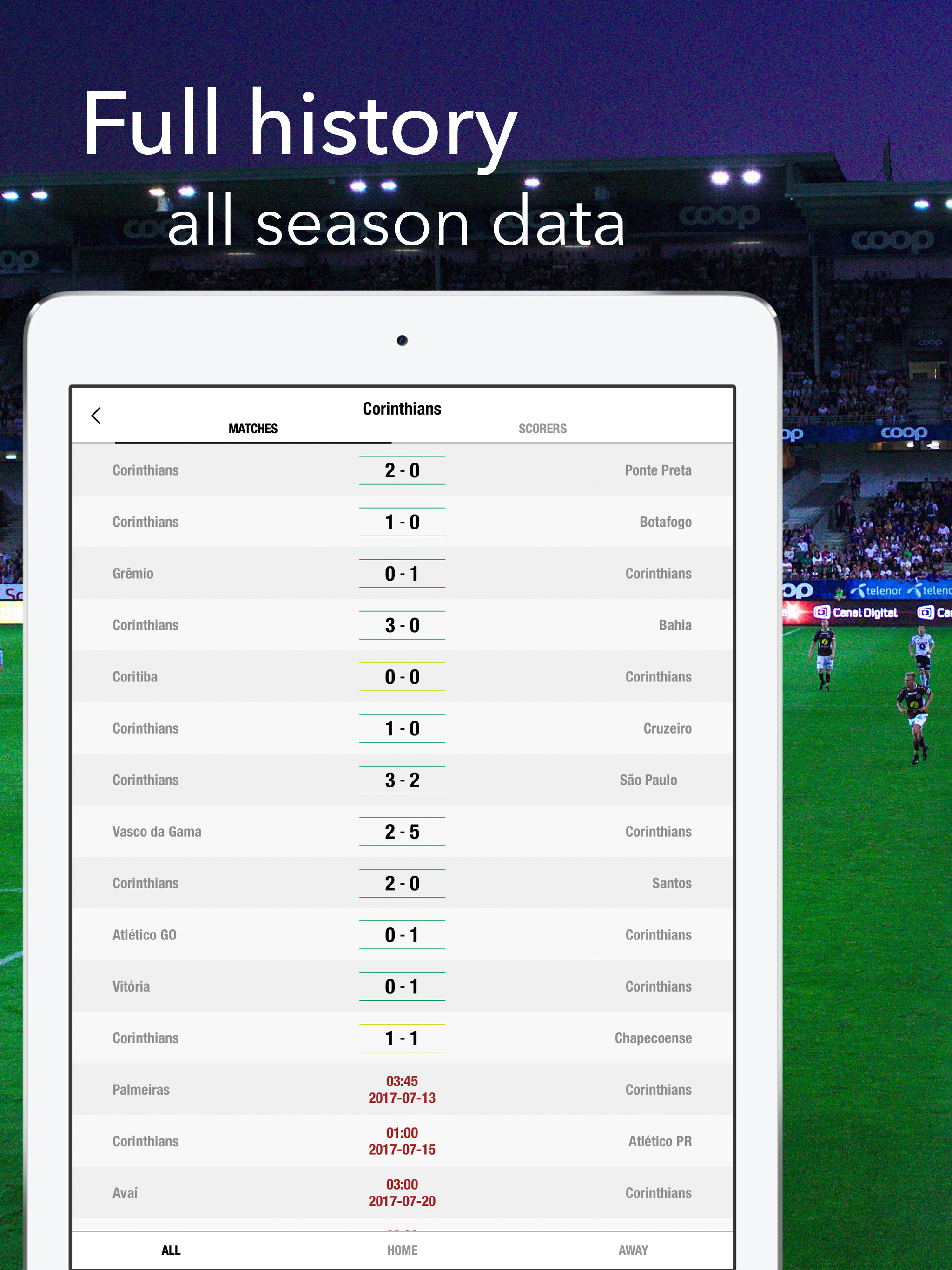 Football Live Serie A Brasil screenshot 10