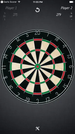Скриншот Darts Score Board Lite на iPhone 2