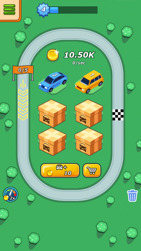 #5. Merge Cars - Evolution Clicker (iOS) 来自: Alexander Maslennikov