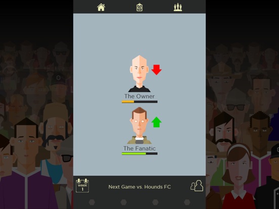 Football: The Manager iPad app afbeelding 2