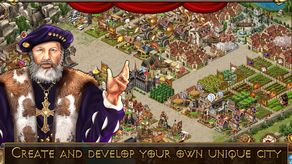 #3. Empire World Reloaded (iOS) Podle: TRADEGAME Lab Inc.
