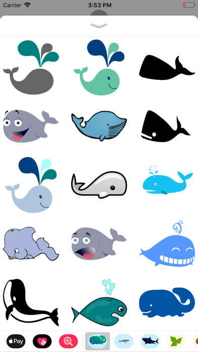 Winsome Whale Stickers screenshot 2