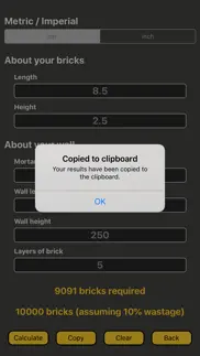 brick calculator / wall build iphone screenshot 3