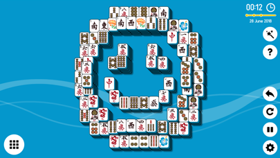 Screenshot #1 pour Online Mahjong Solitaire
