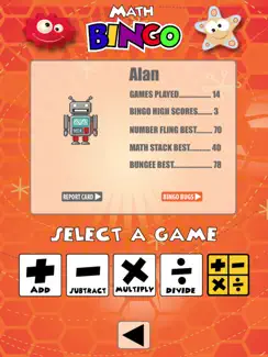 Math Bingo iPad image 2