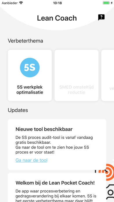 Screenshot #1 pour Lean Pocket Coach 2.0