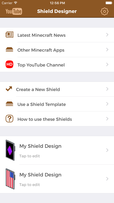 Screenshot #3 pour Shield Designer for Minecraft