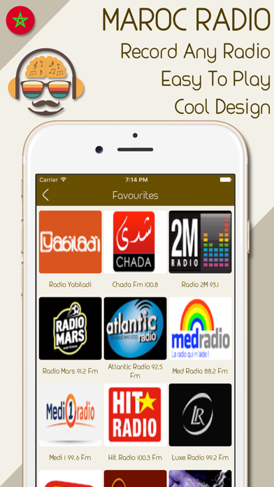 Screenshot #2 pour Live Maroc Radio Stations