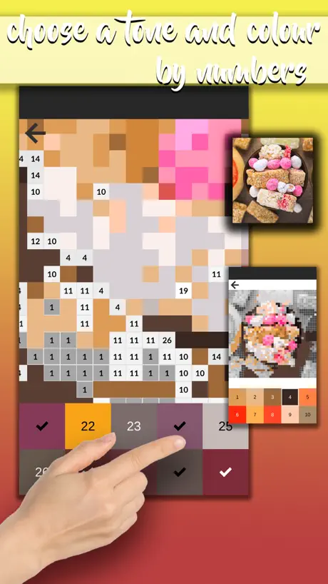 Pixel Photo – Sandbox Coloring