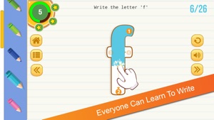English Tracing Book : Letters screenshot #1 for iPhone