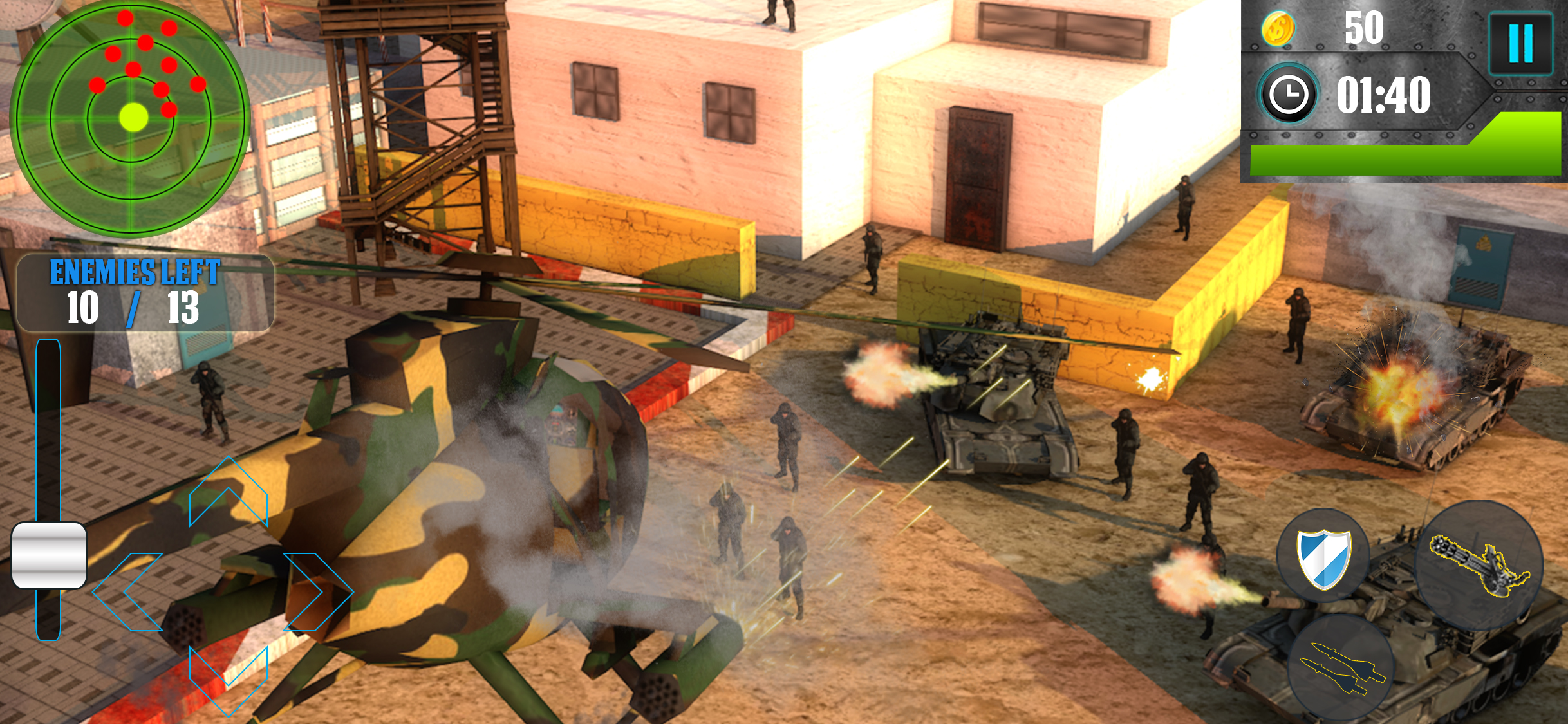 Helicopter Strike Action Games screenshot 5