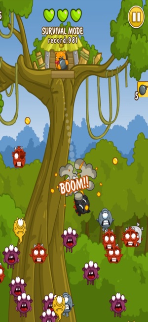 Squirrel vs Monsters(圖1)-速報App