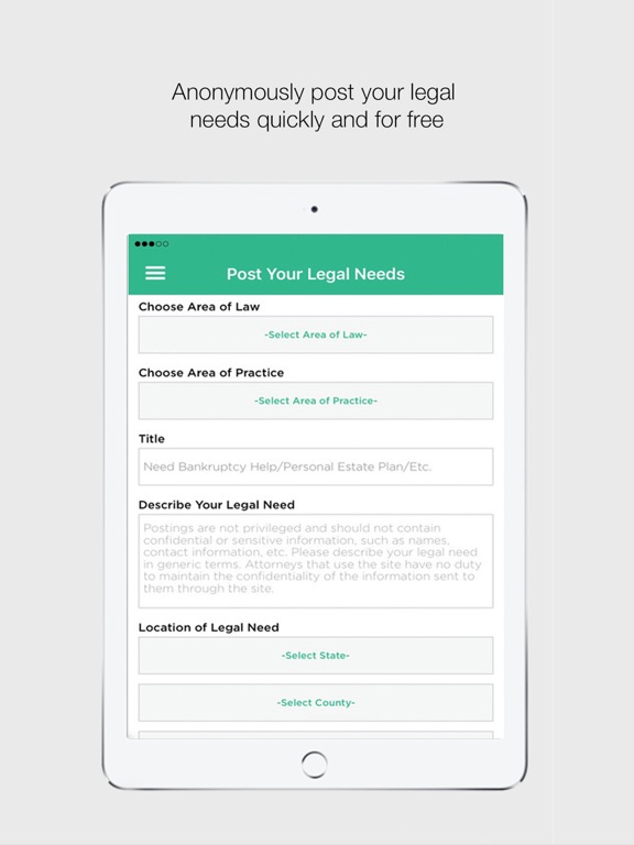 Screenshot #5 pour Legal Services Link