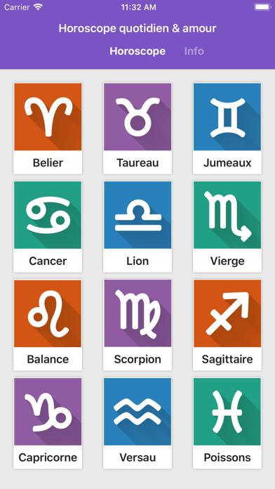 Screenshot #1 pour Daily & love horoscope