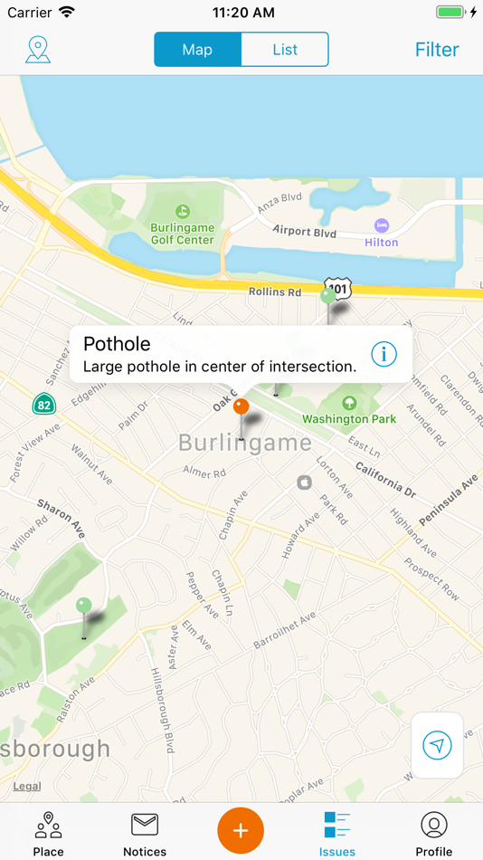 #2. Access Burlingame (iOS) Podle: SeeClickFix