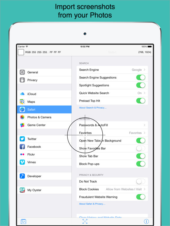 Screenshot #5 pour Pixel Picker - Image Color Picker