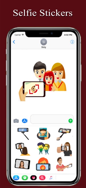 Selfie Lover Stickers(圖3)-速報App