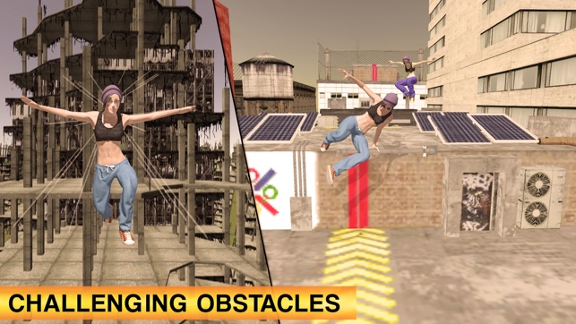 Parkour Stunt Girl Running(圖4)-速報App