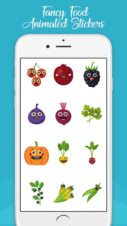 Fancy Food Animated Emojis