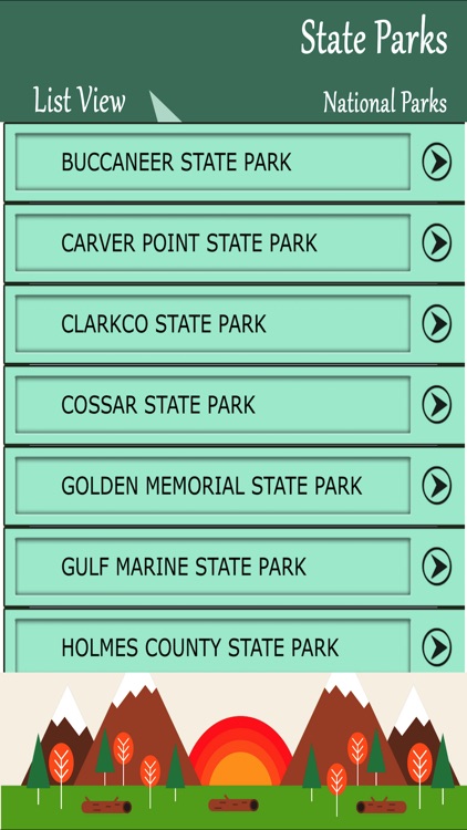 State Parks In Mississippi