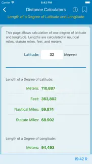 nautical calculator iphone capturas de pantalla 3