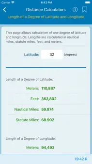 Nautical Calculator iphone bilder 2