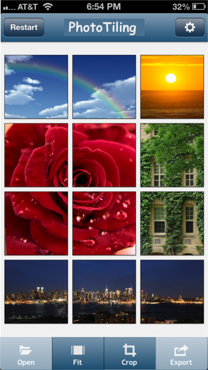 ‎PhotoTiling Screenshot