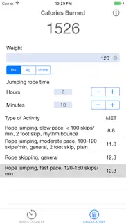 pedometer jump rope counter iphone screenshot 3