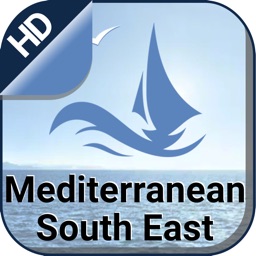 Mediterranean SE boating nautical offline charts