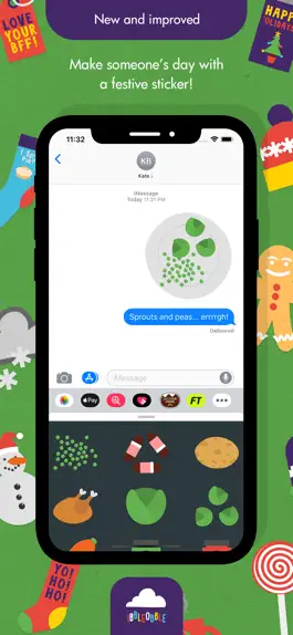 Game screenshot Ibbleobble Christmas Stickers hack