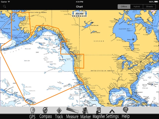 USA West Nautical Charts Pro(圖5)-速報App